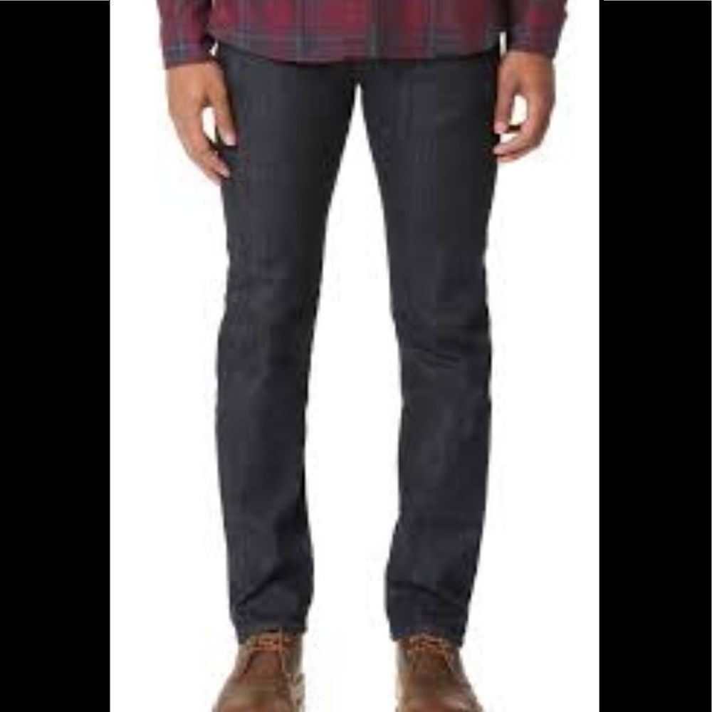 Men’s AG The Matchbox slim straight black jeans 31